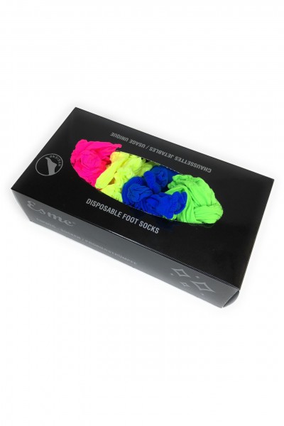 Sosete de unica folosinta MIX de culori - 100 buc / cutie